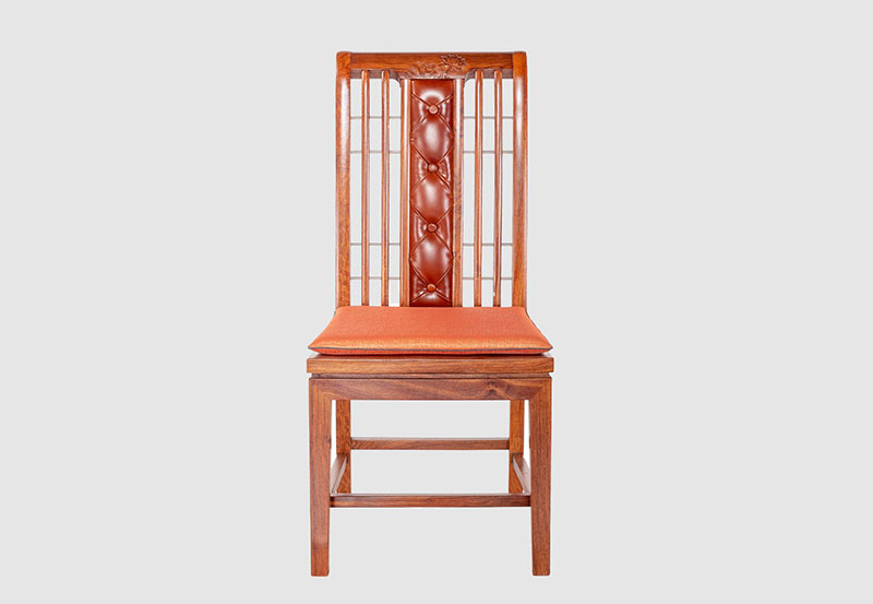 北碚芙蓉榭中式实木餐椅效果图