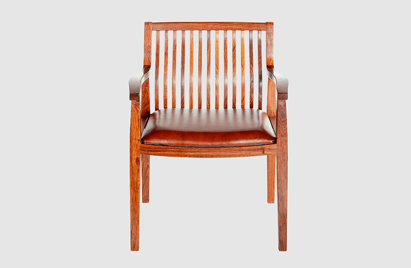 北碚中式实木大方椅家具效果图